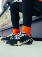 NXTRND 3 Pairs Compression Sports Crew Socks for Men, Cushion Athletic Socks, Basketball, Football and Running