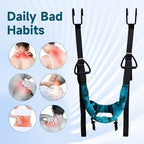 Neck Stretcher Cervical Traction Device for Decompression Home Physical Therapy, Portable Neck Stretcher Hammock Traction