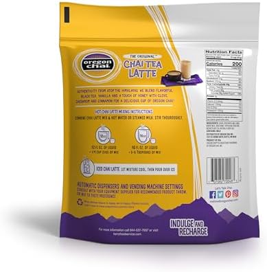 Oregon Chai Original Dry Chai Latte Mix, 3 Pound (Pack of 1)