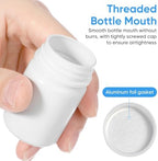 Lurrose Portable Moistproof Pill Case 50Ml Waterproof Pill Organizer Compact Container for Travel and Daily Medication Storage