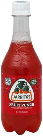 Jarritos Mandarin Soda Plastic Bottle, 16.9-Ounce (Pack of 24)