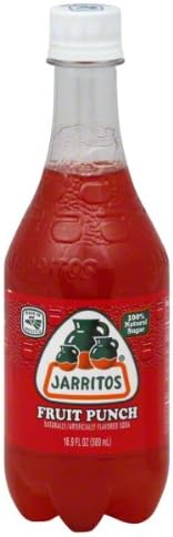 Jarritos Mandarin Soda Plastic Bottle, 16.9-Ounce (Pack of 24)