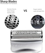 Series 7 70S Replacement Shaver Heads Compatible with Braun Series 7 Electric Razors, 70S Blades for Braun s7 Replacement Foil and Cutter 720cc, 730cc, 735s, 750cc, 760cc, 790cc