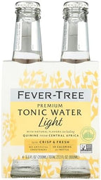 FEVER-TREE Lite Tonic Water 4 Pack, 6.8 FZ