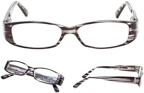READING GLASSES 5 pack Arms with Genuine Austrian Crystals Readers for Women