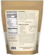 Bob's Red Mill Whole Grain Oat Flour, 20oz (Pack of 4) - Whole Grain, Vegan, Kosher