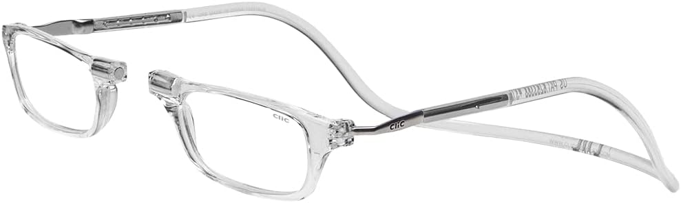 Clic Magnetic Reading Glasses for Men or Women, Computer Readers, Original Long