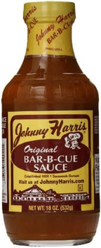 3 set Johnny Harris BBQ Sauce, Original, 18.0 Ounce