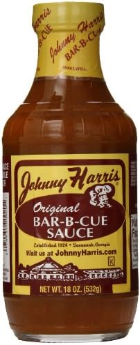 3 set Johnny Harris BBQ Sauce, Original, 18.0 Ounce