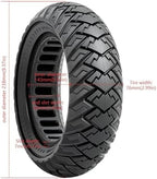 2 PCS 10x3.0 255x80 (80/65-6) Solid Tire,10 Inches Electric Scooter Tires 10 x 3.0 Solid Tires Front or Rear Replacement Solid Rubber Tires Compatible with 10x3.0 Electric Scooter Tire?P-1009?