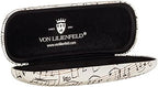 VON LILIENFELD Glasses Case Sheet music Present Cleaning Cloth Spectacle Cases Lightweight Stable Art