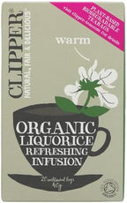 Clipper Organic Liquorice Teabags 20 per pack