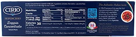 CIRIO | Tomato Puree Tube | Product of Italy (2-Pack)