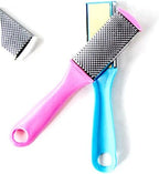 FRCOLOR 3pcs Double-Sided Metal Foot Rasp Tool for Pedicure Exfoliating File for Dead Skin Removal Foot Care for Cracked Heels and Smooth Skin Random Style