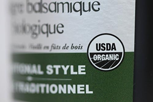 QO Organic Thick Aged Balsamic Vinegar of Modena | 4% Acidity | Gourmet Traditional Style | Dense Premium Italian Vinegar | Aceto Balsamico di Modena | Crafted and Bottled in Modena, Italy | 8.5 fl.oz