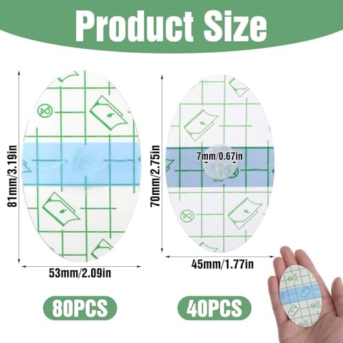 120 Pcs Waterproof Ear Stickers Disposable Ear Cover for Shower, Swimming Ears Stickers Ears Protection for HairWashing, Swimming, Bath and Other Water Sports