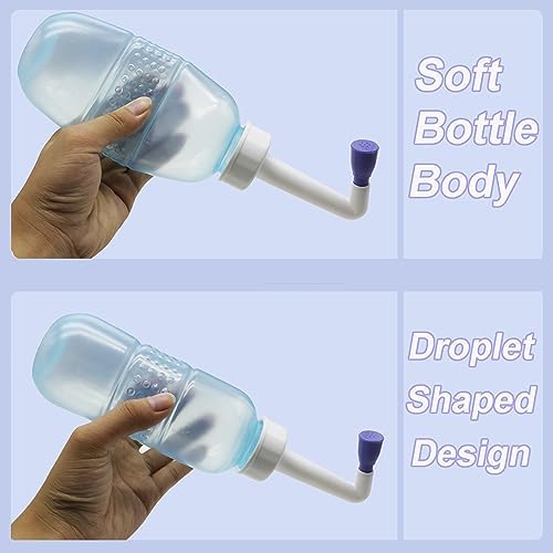 Portable Handheld Personal Hygiene Refresher Toilet Butt Cleaner Travel Bidet Spray Bottle for Home 450 ml.