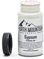 North Mountain Supply - GY-3oz Food Grade Calcium Sulfate (Gypsum) (3 Ounces)