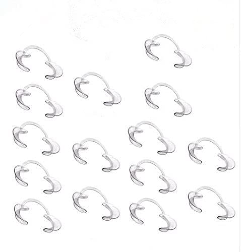 15 pcs Speak Out Dental Cheek Retractor Watch Ya Mouth Game C Adult Kids Teeth Whitening Mouth Opener (S)