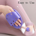 Meridian Body Massage Brush, Acupressure Glove, Bath Spa Tool Scalp Massager for Relaxation and Improved Circulation