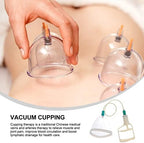 Beavorty Negative Pressure Vacuum Cupping Device 5.07 Inch Body Massage Tool for Neck Shoulder Back Pain Relief and Circulation Improvement
