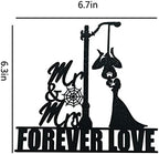 Funny Wedding Cake Topper,Bride and Groom Silhouette Cake Topper,Couple Cake Decoration,Super Hero Theme Wedding Cake Ornament