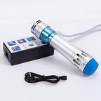 Portable 3621 Electromagnetic Shock Wave Therapy Machine Pain Relief Body Relax Massager, White, 200mm x 145mm x 65mm