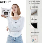 G2TUP Mask Storage Case Novelty Mask Holder Clean Mask Keeper This is My Mask Bag (This is My Mask Bag)