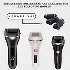 6 PCS Replacement Roller Head for Electric Callus Remover - Feet Pedicure Kit Refill Rollers - Extra Coarse, Regular Coarse, Fine