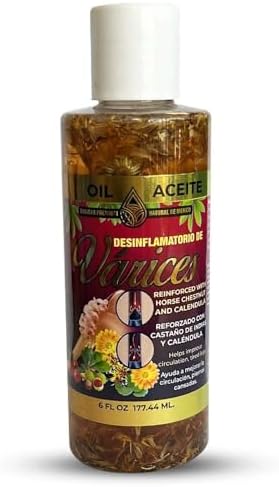 Aceite de Varices Varicose Veins Oil 6 Oz.