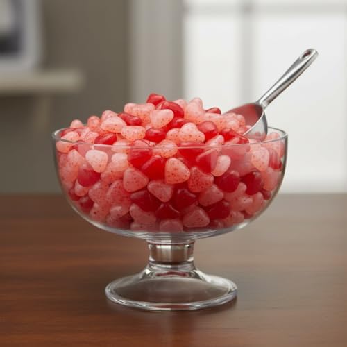 Jolly Ranchers Jelly Hearts Mothers Day Candy Bulk 2lb - Bulk Candy Heart Shaped Jelly Beans, Red & Pink JollyRancher Hearts for Gifts & Party Favors - 2 Pounds
