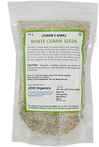 Jioo Organics White Cumin Seeds 100g tukhmekahu Seeds
