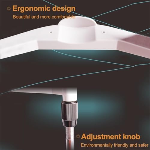Optometry Lifting Chin Bracket, Forehead Support Optometry Accessories, Distance from Chin Rest to Headrest:135-235mm, Maximum Lift Adjustment 10cm, Metal Plating Materials, Eye Training