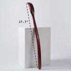 ITCHY-BAN Oversized Wooden Back Scratcher: 18'' Extended Curved Handle for Better Reach, Handcrafted to Perfection, Instant Itch Relief, Gentle on Skin Leave No Scratch Marks (Brown)