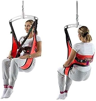 Patient Lift Sling - Commode Medical Transfer for Shower Bath, U Sling for Toileting, Elderly Bariatric - Divided U Slings, XS