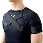 Adjustable Double Shoulder Support Brace, Flexible Compression Wrap Protector for Sleeping Pain Relief & Injury Preventio for Men and Women Frozen Shoulder,AC Joint,Labrum Tear(XXL/XXXL)