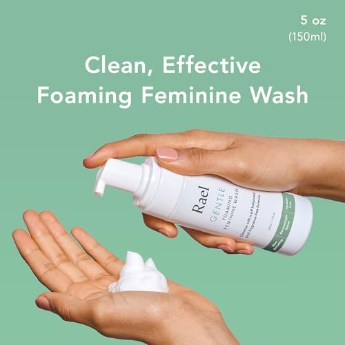 Rael Bundle - Foaming Feminine Cleansing Wash (2 Pack) & Extra Long Overnight Pad (12 Count)