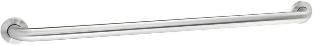 Amazon Basics Bathroom Handicap Safety Grab Bar, 42 Inch Length, 1.5 Inch Diameter, 500LBs Capacity, ADA Compliant, Stainless Steel