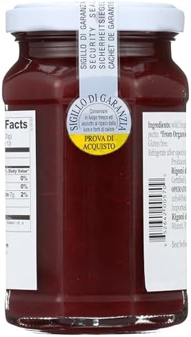 Fior Di Frutta, Fruit Spread Wild Lingonberry Organic, 8.82 Ounce