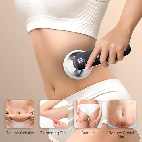 cotsoco Handheld Body Sculpting Tool Cellulite Massager,Cordless Deep Tissue Massager for Belly,Waist, Leg, Butt,Arm.Relaxation Gifts for Women and Moms