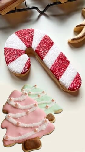 Edible 5 Ounce Fine Decorative Red Sanding Sugar Sprinkles for Baking, Sparkling Crystals for Cakes, Cookies, Cupcakes, Ice Cream Topping and Rimming Sugar