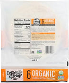 La Tortilla Factory, Tortilla Traditional Organic, 6 Count, 7.62 Ounce
