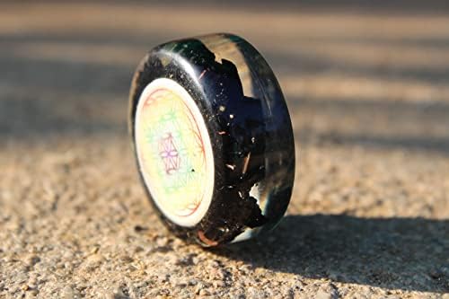 Black Tourmaline Flower of Life Orgone Tower Buster Piezo Electric Generator Frequency Ions Tested Cloud Chem Buster Chakra Balancing Healing Energy