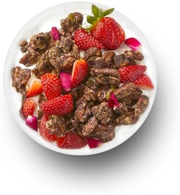 TGB Chocolate Keto Granola | 1g Net Carb Cereal | Gluten Free Low Carb Nut Snack, 10 Ounces