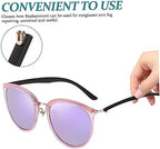 Silicone Titanium Glasses Arms Replacement Universal Frame Arm Legs Comfortable for of Eyewear