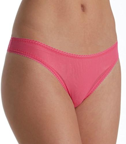 OnGossamer womens Gossamer Mesh Low-rise Thong Panty