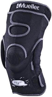 MUELLER Sports Medicine Hg80 Hinged Knee Brace, Knee Pain Relief Support for Men and Women, Ideal for Arthritis, Sprains, Prevents Hyperextension, Black, XX-Large