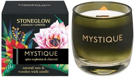 Stoneglow Candle Infusion Collection Mystique Spice Explosion & Charcoal