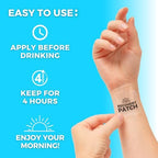 Recovery Patches 28 Pack - Wake Up Refreshed & Energized with Our 100% Natural Ingredients Patch - Individually Wrapped, Skin-Friendly & Waterproof - Enhanced Morning Formula
