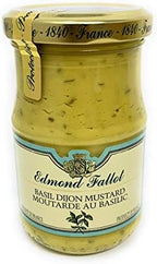 Edmond Fallot Mustards (Basil Dijon Mustard, 2 Pack)